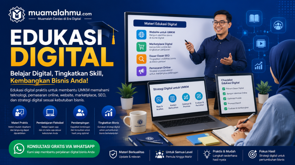 Edukasi digital praktis untuk UMKM dan bisnis di era digital
